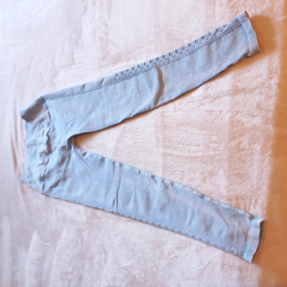 Spiritual Gangster Pants - Spiritual Gangster.  Self-Love Leggings. Medium/Large. Blue